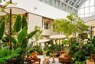 Restaurant at Hero Leafsong Retreat