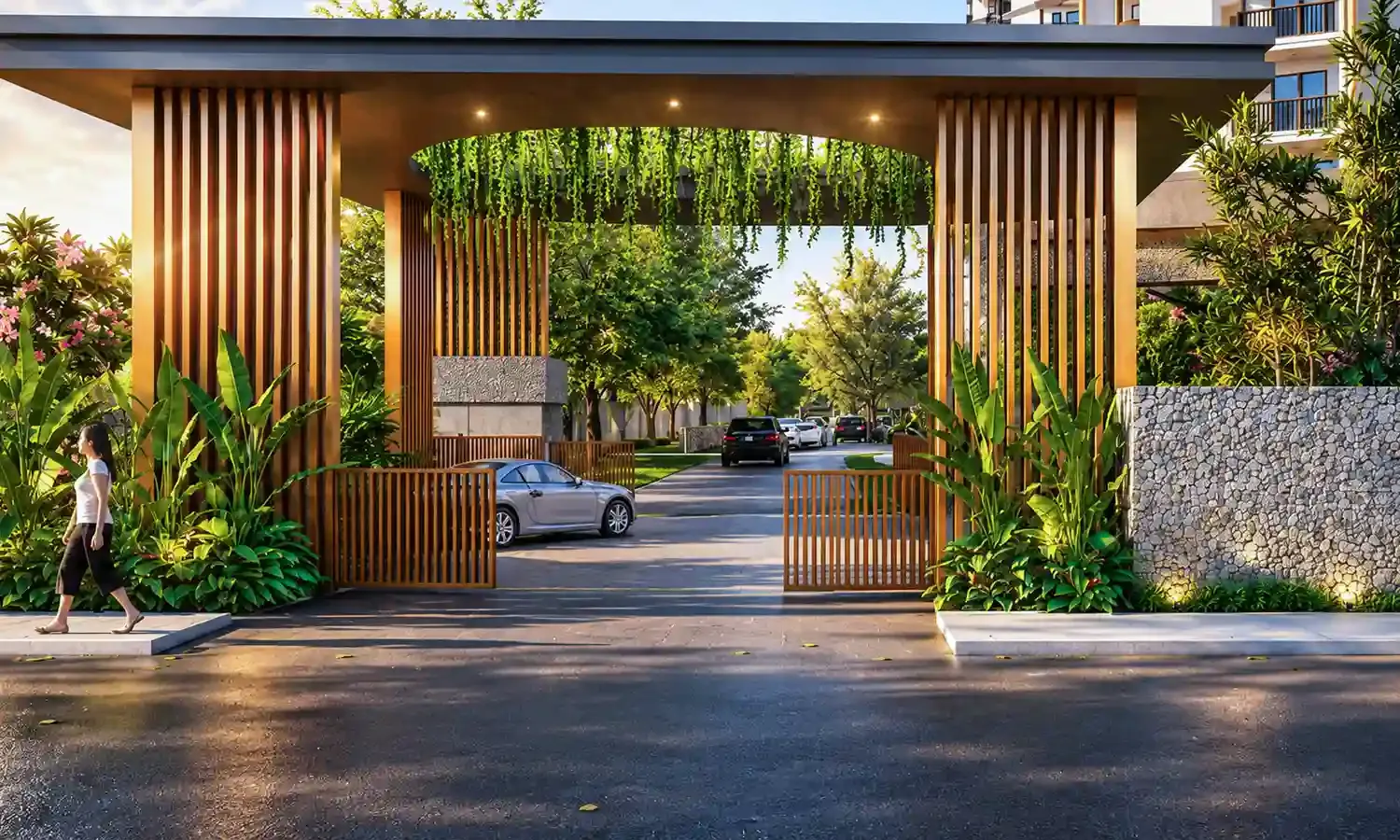 Grand Entrance Plaza